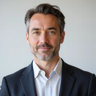 Portrait of David Lee, Finance Director