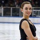 Professional portrait of Chloe Dubois, a young female figure skater