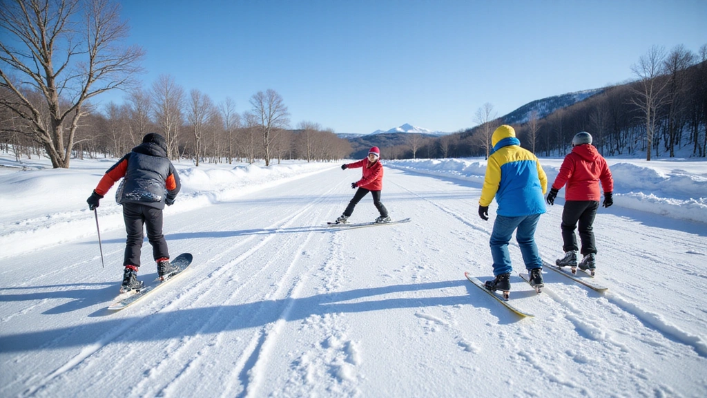 Athletes competing in various winter sports at the Youth Winter Games